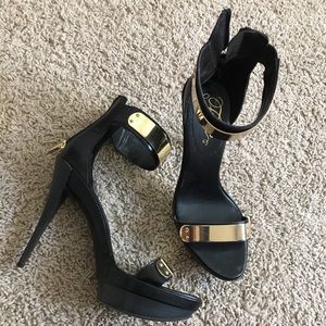 Fergie Cash High Heel Sandal Size 9, New With Box